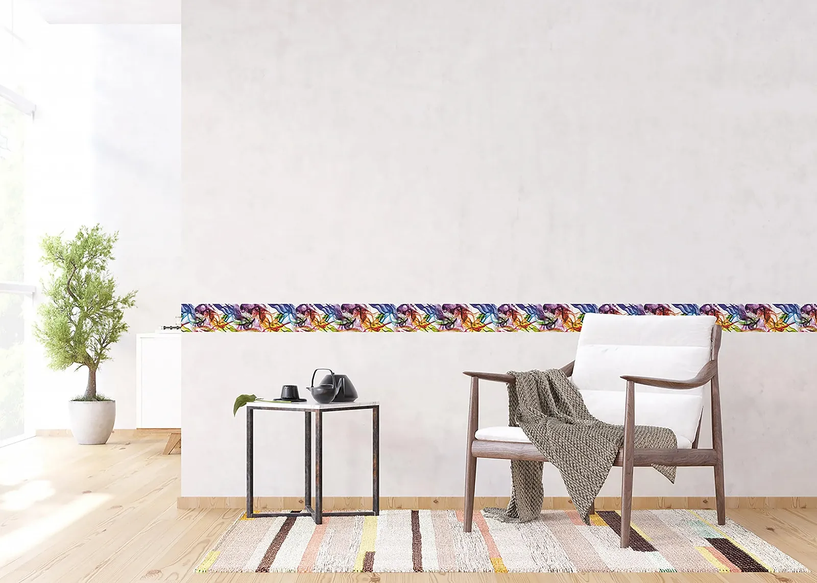 Бордюр настенный AG DESIGN PVC film 0.14 x 5 м Мультиколор, фото №3 Бордюр настенный AG DESIGN PVC film 0.14 x 5 м Мультиколор, фото №3