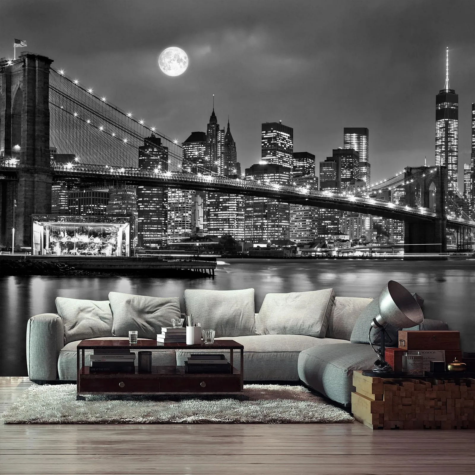 Фотошпалери New York 308 x 220 см Fleece 9101010b сучасний декор Зроблено в Німеччині, фото №5