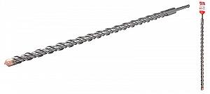 Свердло для бетону GRANITE SDS-PLUS S4 24х600 мм 0-24-600 - Фото 1