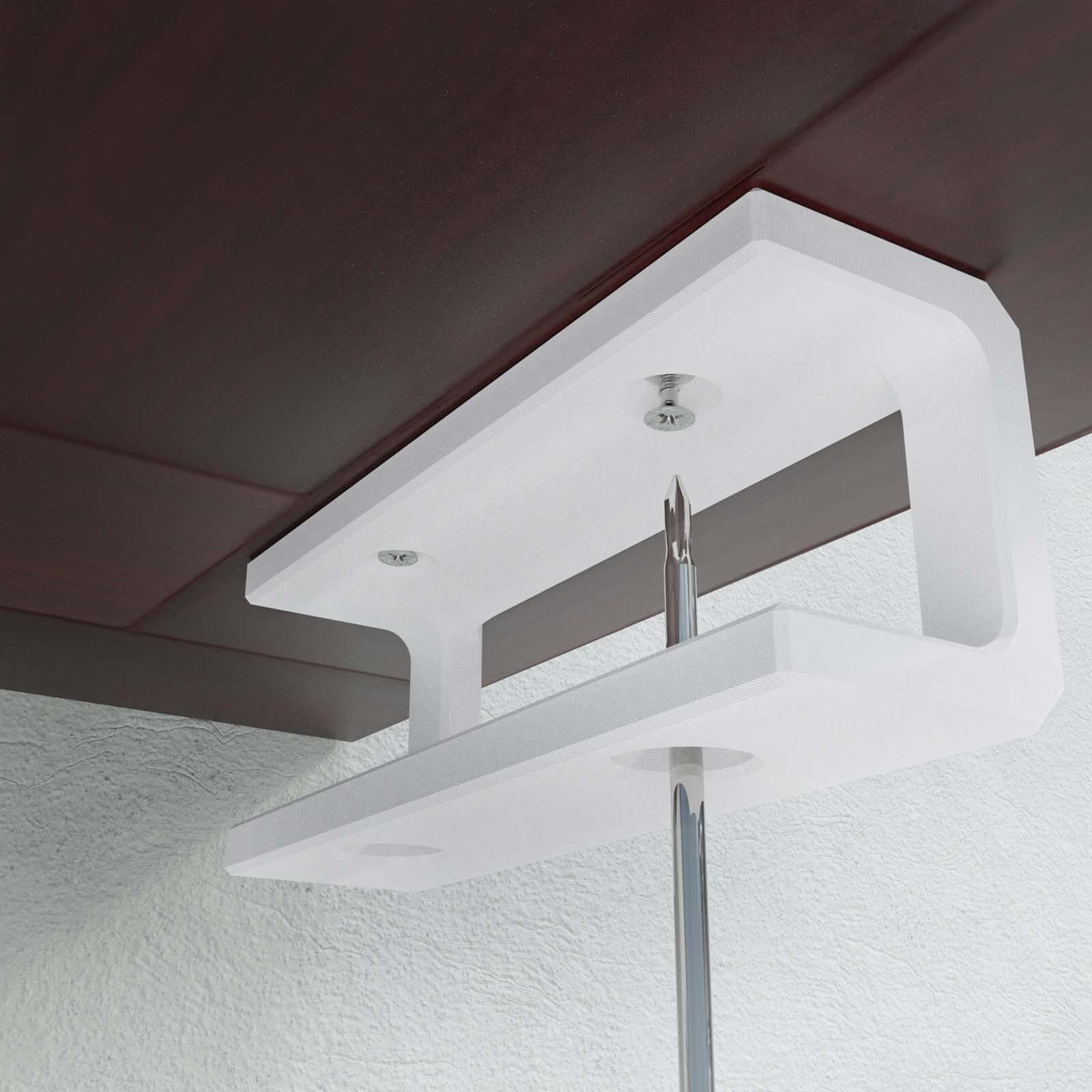 Кронштейн для ноутбука Mobilefox Подстольный Держатель для ноутбука MacBook 0-35 мм Белый, фото №4