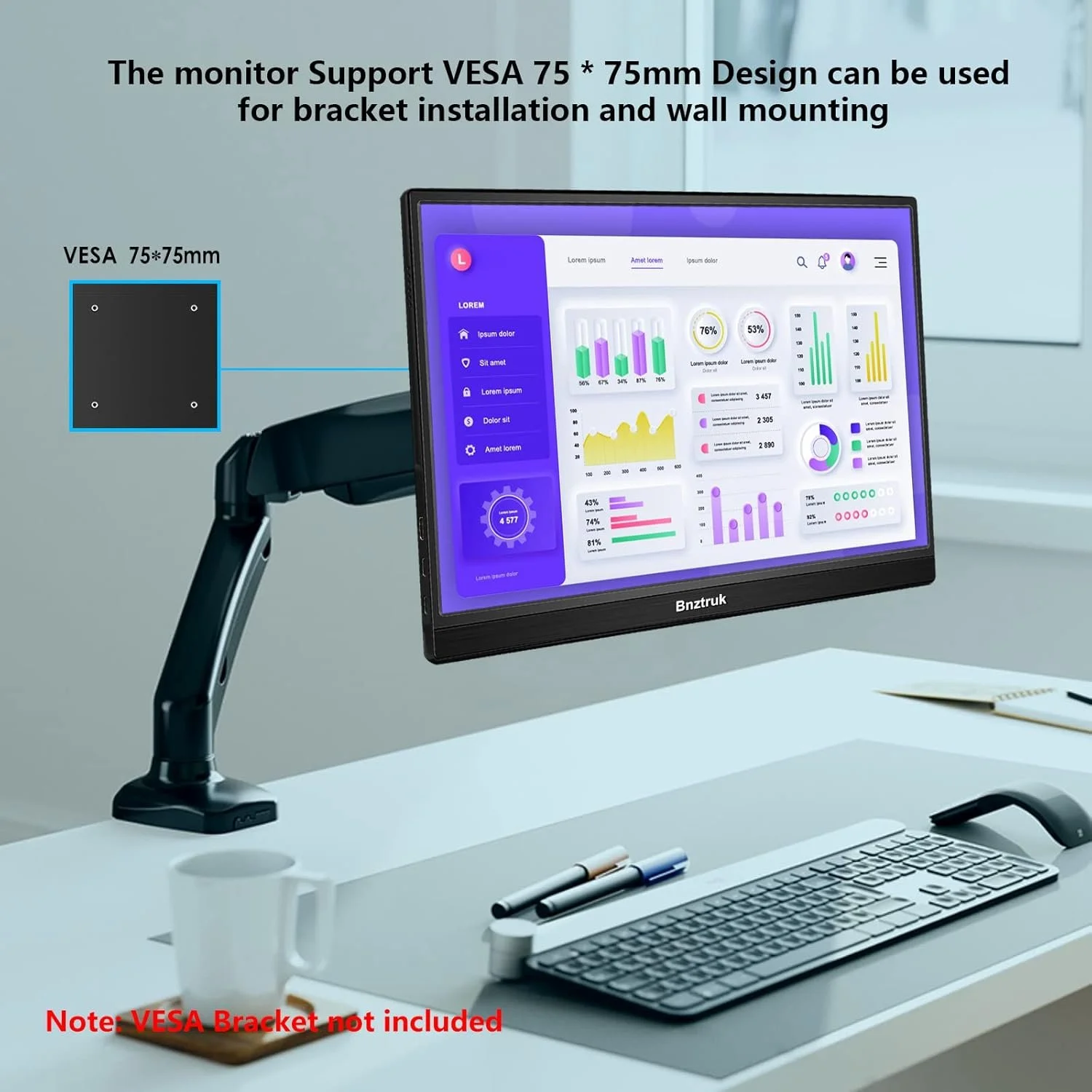 Монитор портативный сенсорный 15.6" Bnztruk Full HD IPS 60 Гц, фото №7 Монитор портативный сенсорный 15.6" Bnztruk Full HD IPS 60 Гц, фото №7