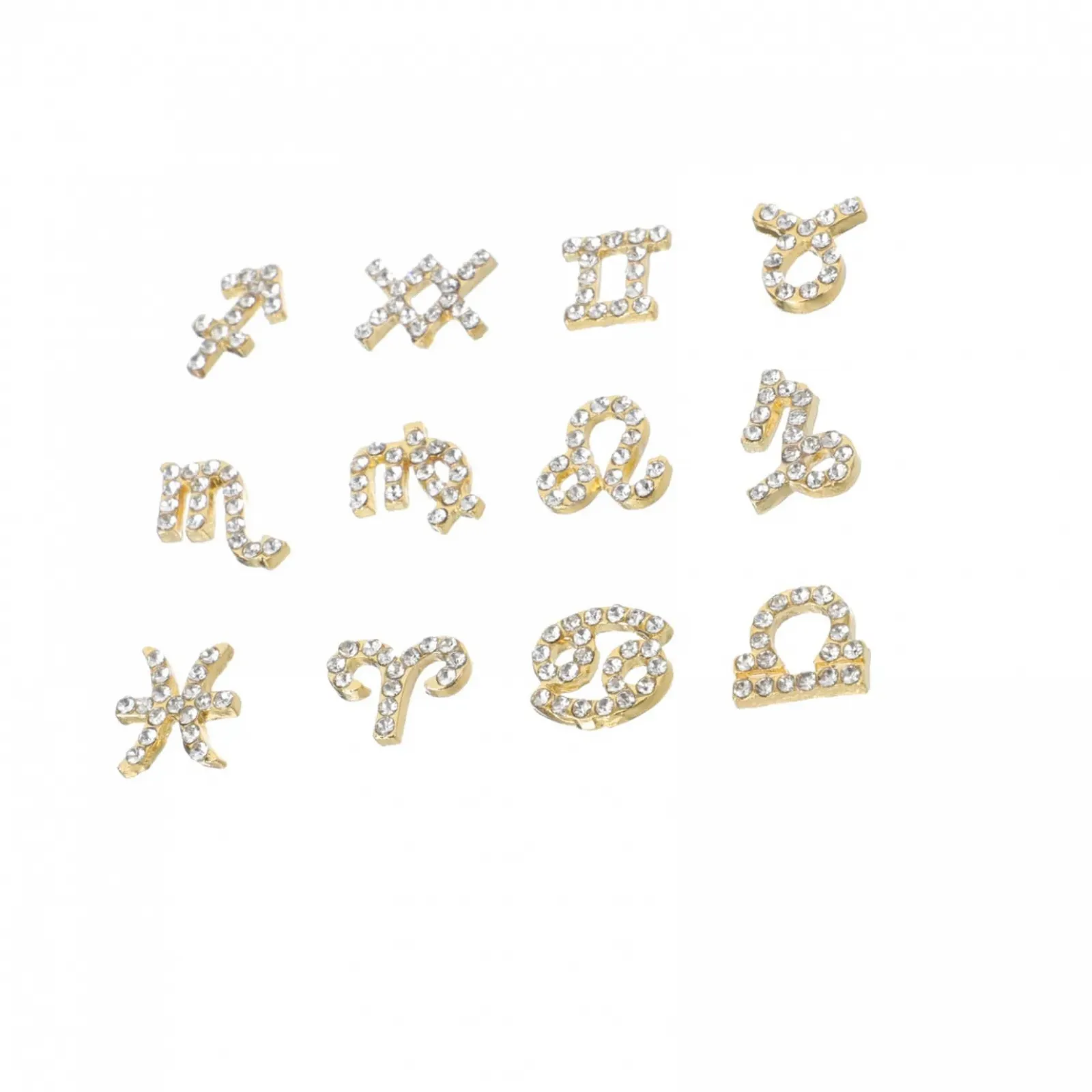 Прикраса minkissy 36 шт стрази для нігтів, фото №1