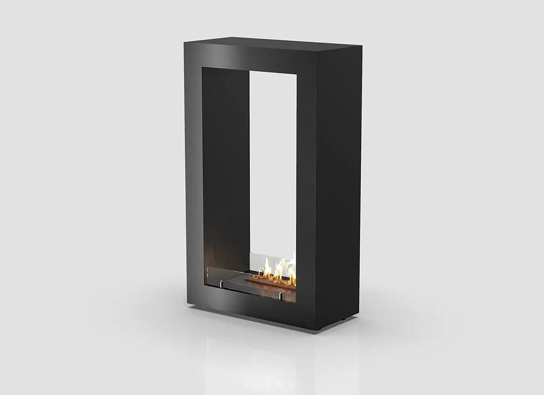 Напольный камин на биотопливе Gloss Fire Lord Черный, фото №2