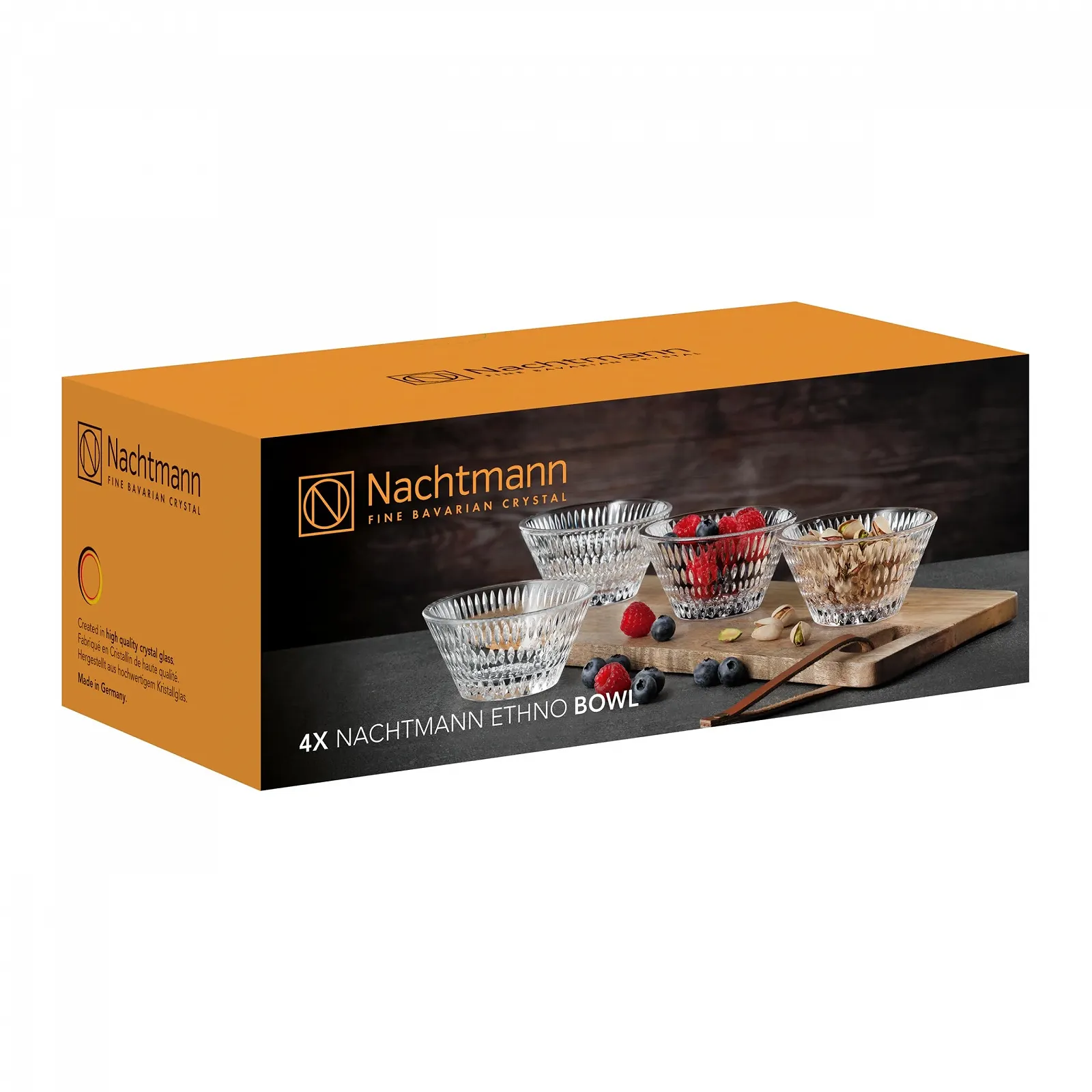 Миска Nachtmann Ethnic Набор 4 шт. Стекло хрустальное, Диаметр 11 см, фото №3 Миска Nachtmann Ethnic Набор 4 шт. Стекло хрустальное, Диаметр 11 см, фото №3