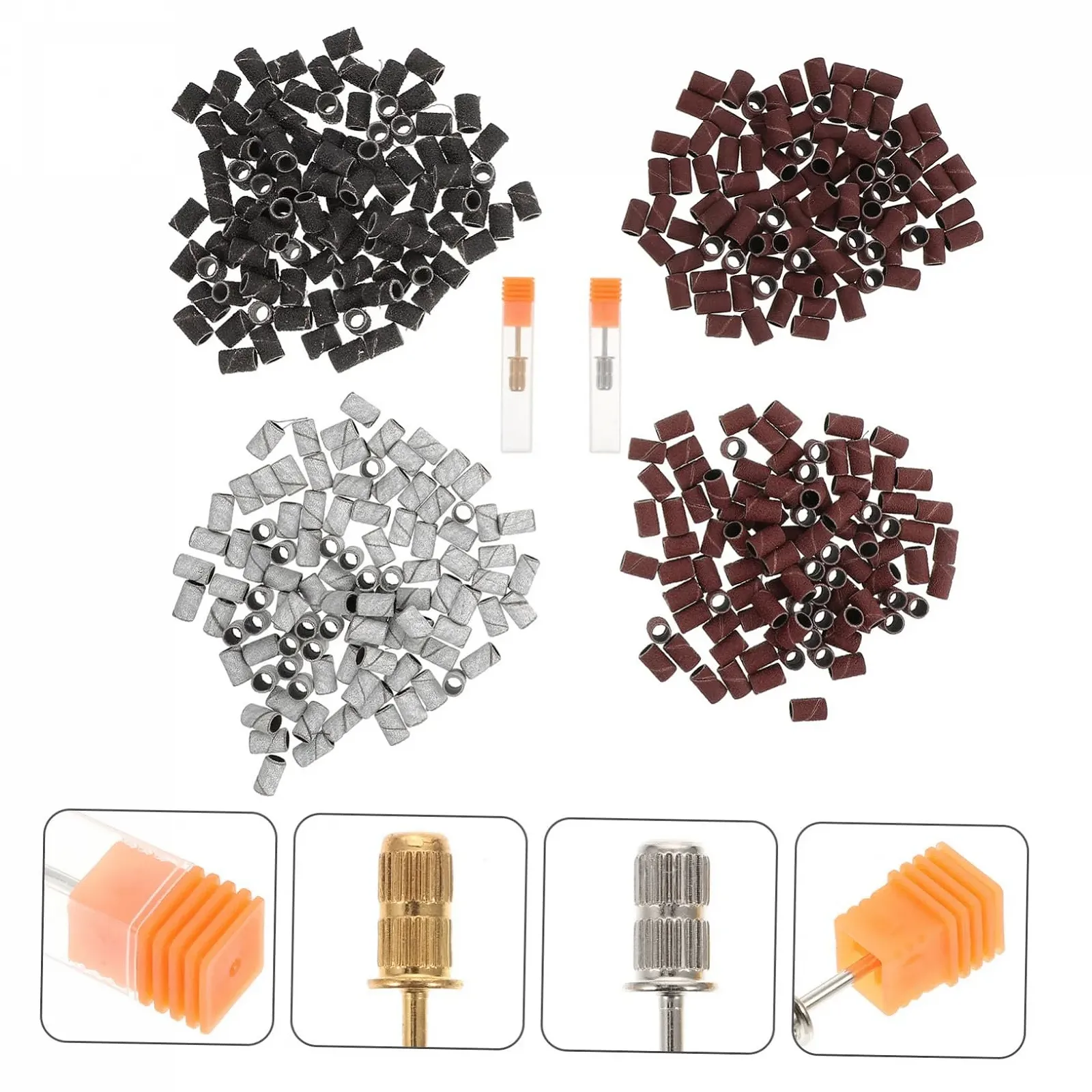 Маникюрный набор Healvian с полировочными насадками и профессиональными шлифовальными лентами, фото №3 Маникюрный набор Healvian с полировочными насадками и профессиональными шлифовальными лентами, фото №3