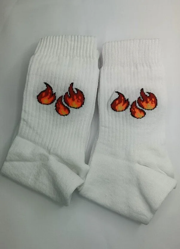 Чоловічі молодіжні високі демісезонні білі шкарпетки розмір 39-44, фото №1