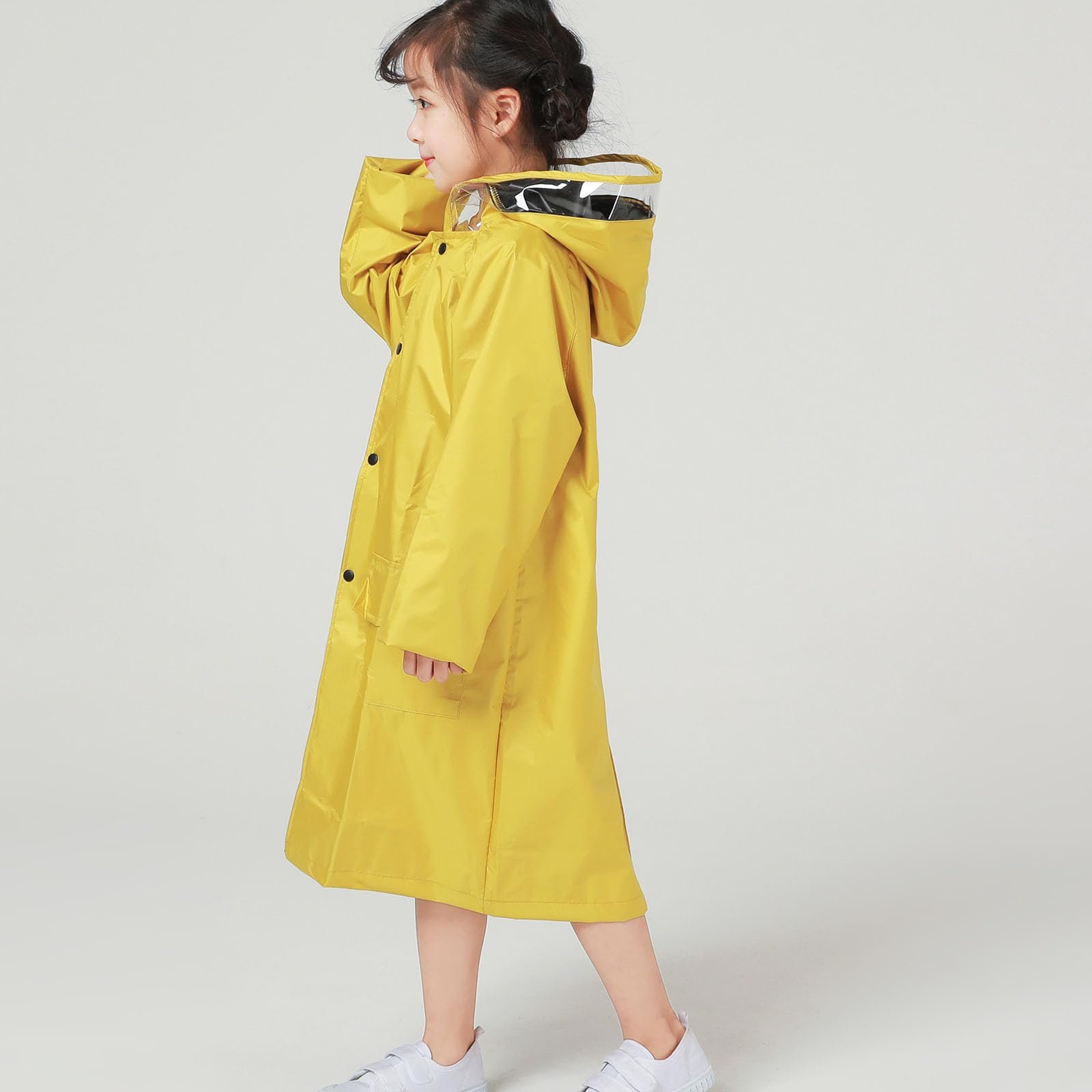 Дитяча дощова куртка Унісекс Водонепроникна М'яка тканина, фото №6