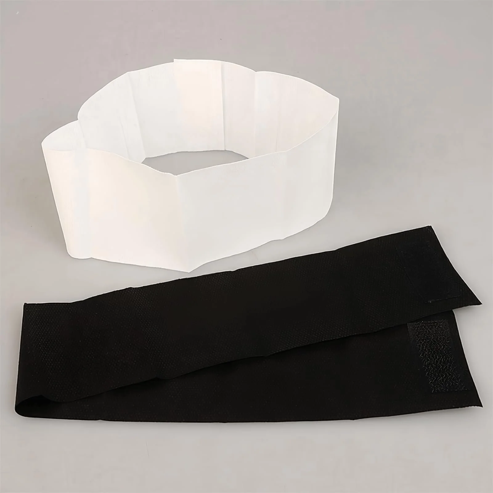 Одноразова пов'язка на голову Acycoin2A 100 шт з застібкою для спа-процедур, фото №7