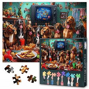 Пазл Dachshund Festival Funny Dogs 1000 елементів 70 x 50 см - Фото 1