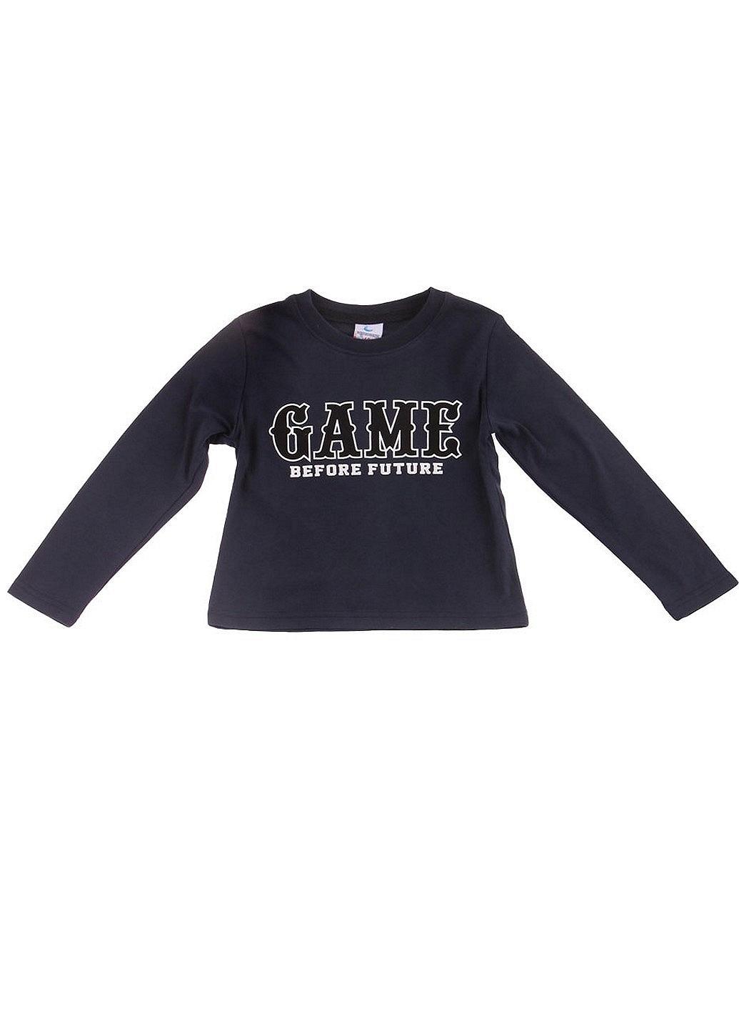 Лонгслив NIEBIESKI KSIEZYC 146-152 Синий (SN-4611-Dblue), фото №1