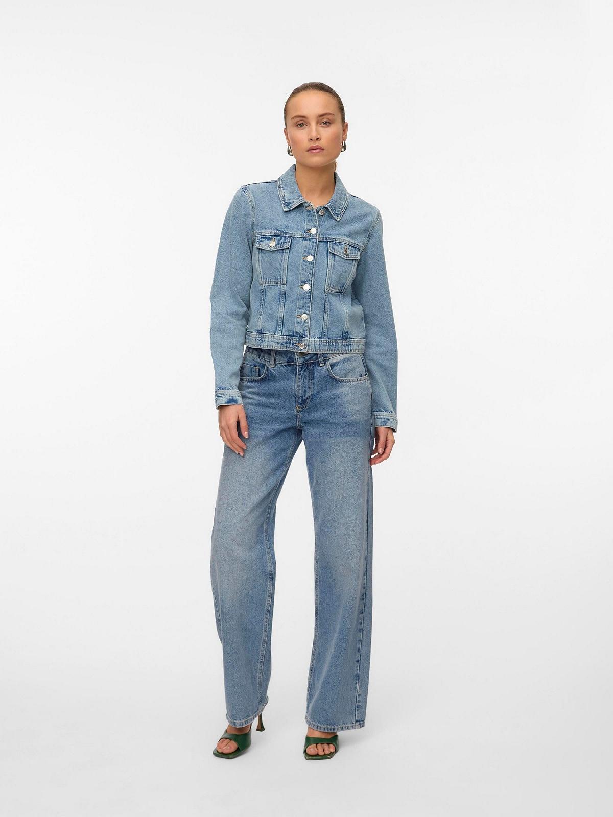 Джинсовая куртка VERO MODA VMJACKIE Джинсовая куртка Женская, фото №5