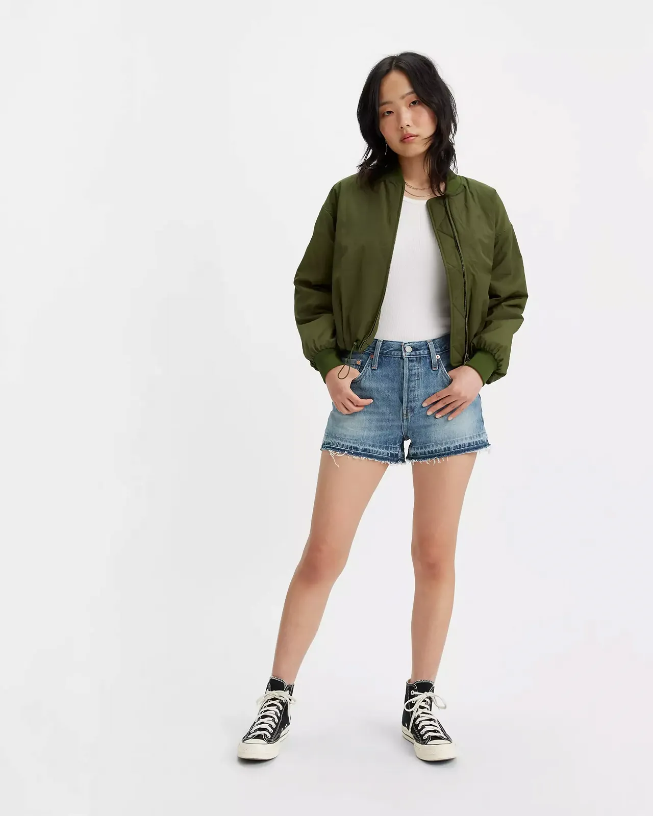 Жіночі шорти Levis - 501 Original Short Justin'S Girl - Womens - 23, фото №1