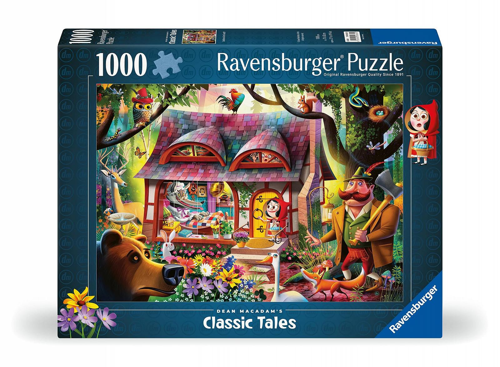 Пазл Ravensburger 1000 елементів Червона Шапочка Новий дизайн, фото №2