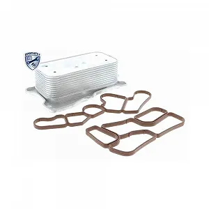 Масляный радиатор двигателя VEMO V30-60-1321 EXPERT KITS + MERCEDES-BENZ - Фото 1