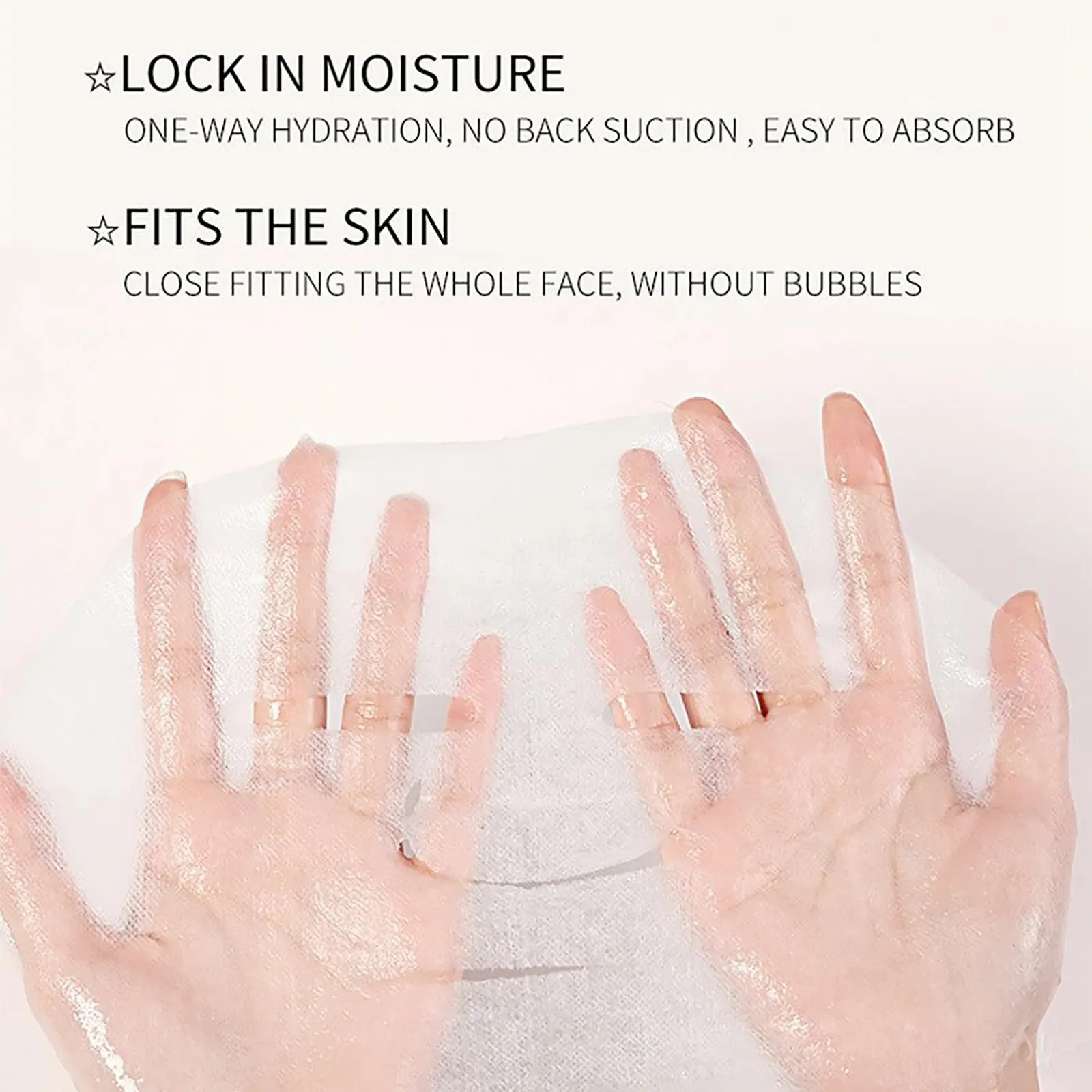 Тканинна маска для обличчя ARCHIDATE Aloe Vera, 10 шт. Зволожуюча, проти зморшок, фото №5