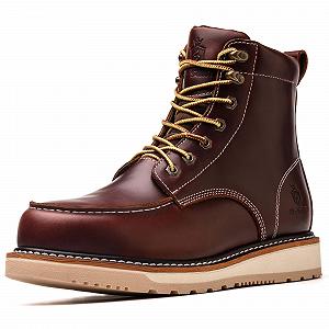 Мужские Ботинки SL-Saint Без серии Модель Waterproof Soft Moc Toe Good Year-Welted Fashion Из цельнозерновой кожи - Фото 1