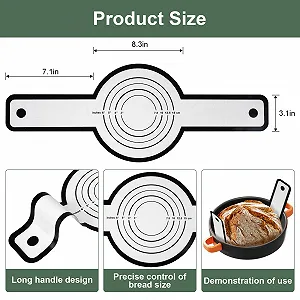 Набір для випікання хліба 5 предметів Silicone Non-Stick з ручками та аксесуарами synthetic.ua - Фото 1