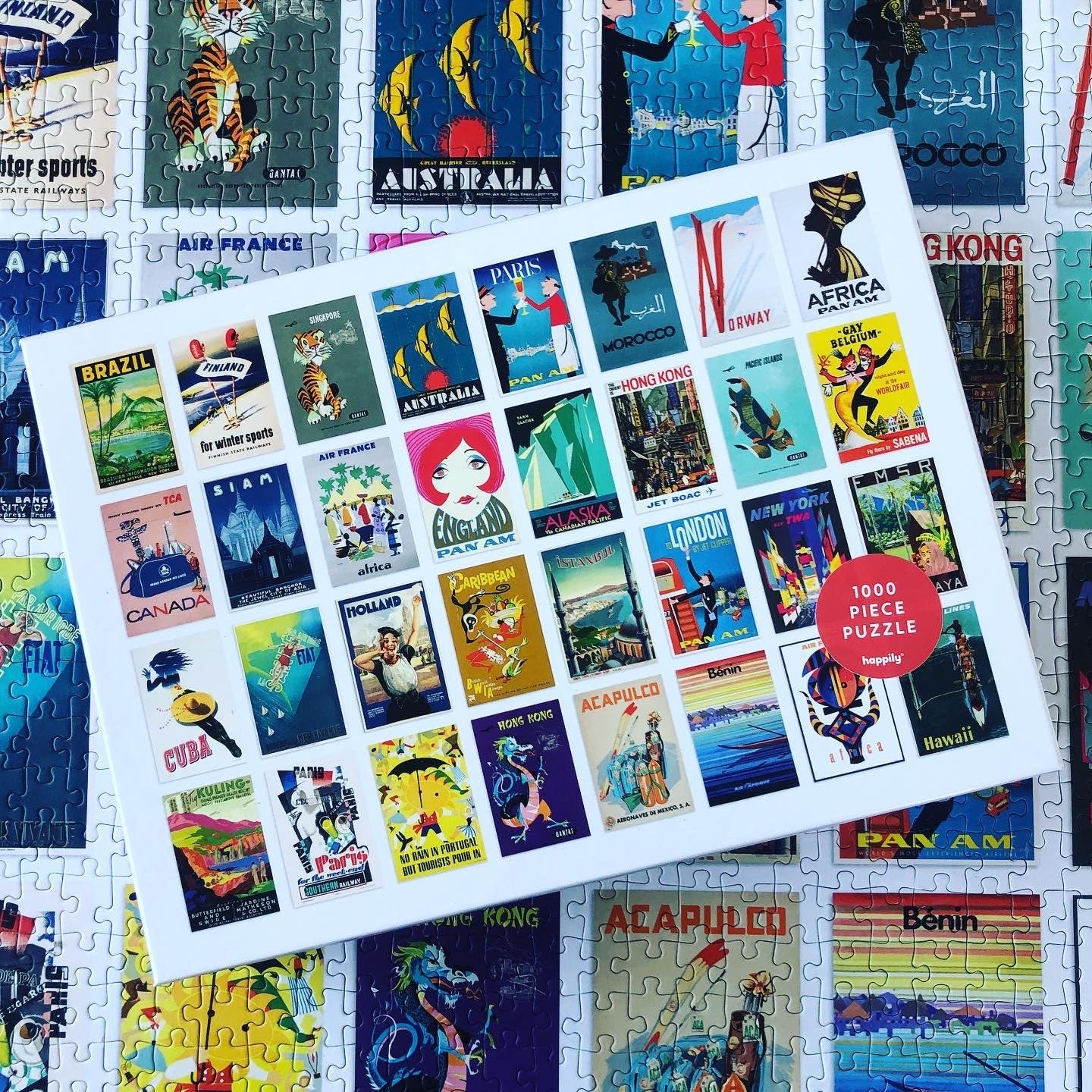 Пазл Happily Wanderlust Harriet Thomas-Bush 1000 деталей, фото №3