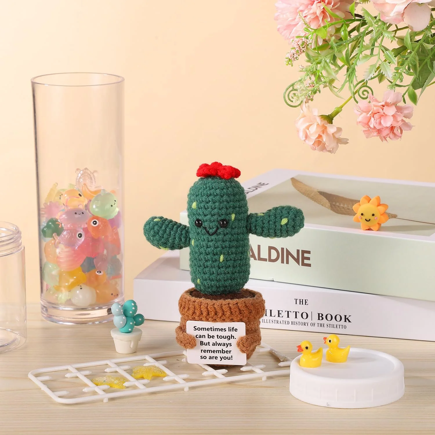 lasuroa Crochet Cactus 13,5 см Позитивная картошка игрушка Вязаная, фото №4 lasuroa Crochet Cactus 13,5 см Позитивная картошка игрушка Вязаная, фото №4