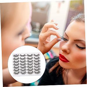 Ресницы Angoily 2 Кисти 5D натуральные из химического волокна synthetic.ua - Фото 1