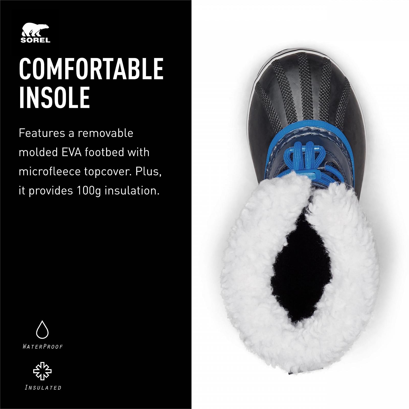 Зимние ботинки Sorel Kinder Yoot Pac Nylon WP, фото №4