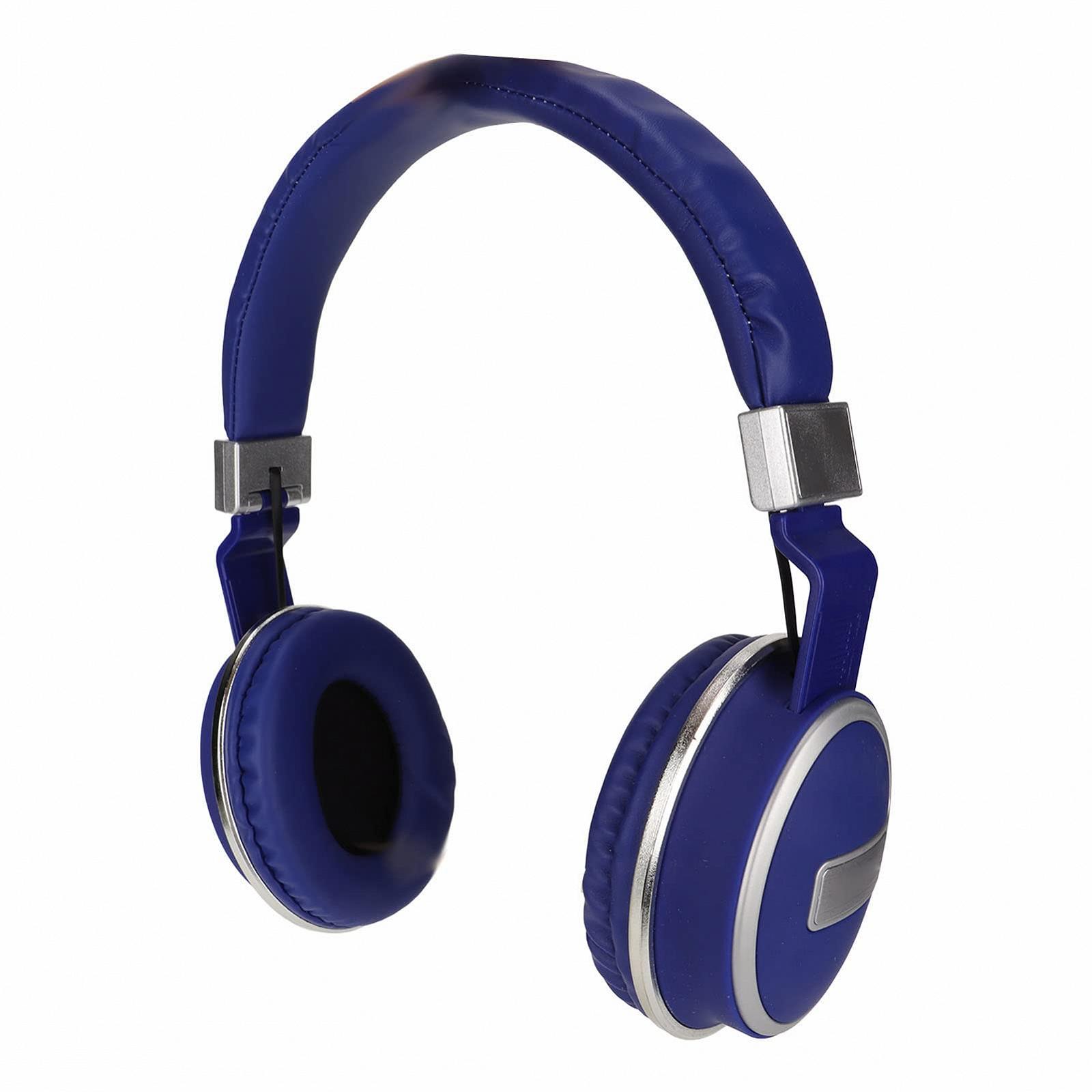 Навушники Annadue Bluetooth Over Ear Стерео Звук Безпровідні Ігрова Гарнітура з Мікрофоном для Мобільного Телефону ПК Ноутбука Блакитний, фото №1