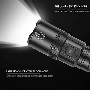 Фонарь Pilipane Camping, светодиодный, USB-зарядка, сверхяркий, алюминиевый, с индикатором питания, регулируемый фокус света для походов и кемпинга, алюминиевый сплав, 245 г synthetic.ua - Фото 1