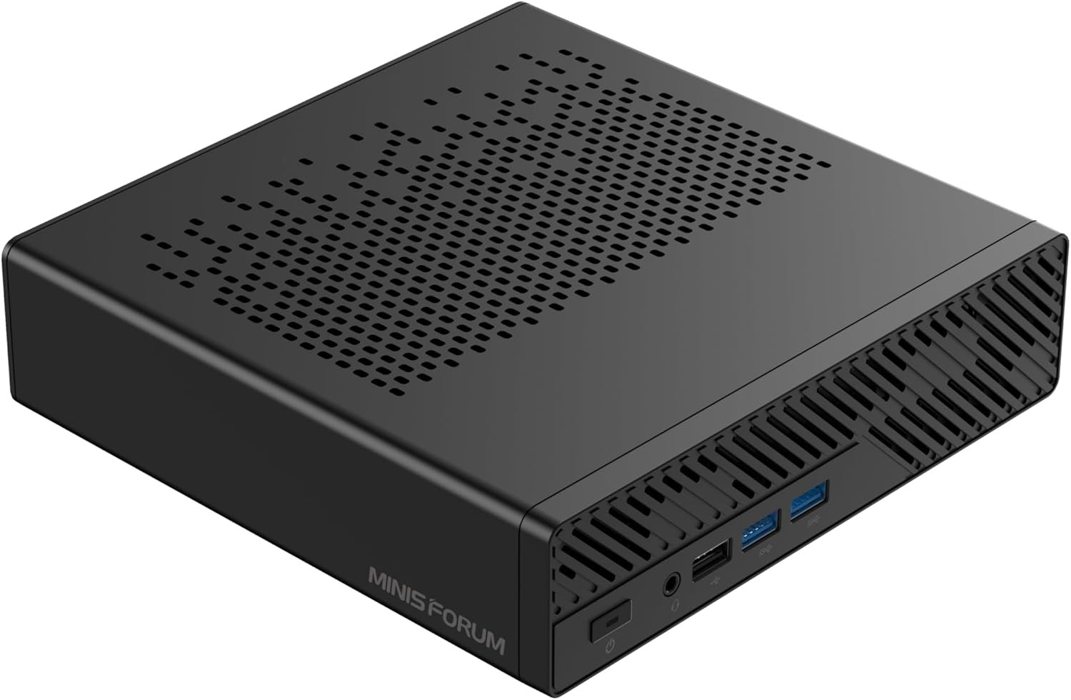 Мини ПК MINIS FORUM MS-A1 / Intel Core i5-12600H / RAM 8GB / SSD 512GB / HDMI / LAN / Wi-Fi 6 / Bluetooth 5.2 / Windows 11 / Black, фото №1