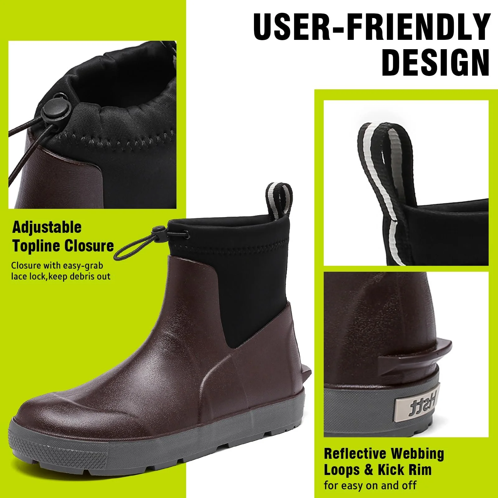 Гумові Чоботи Pelbiuqik Wellington Чоловічі, фото №3