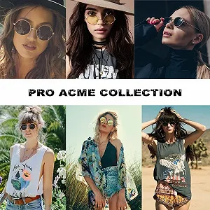 Сонцезахисні окуляри круглі поляризовані Pro Acme Retro Small для чоловіків та жінок synthetic.ua - Фото 1
