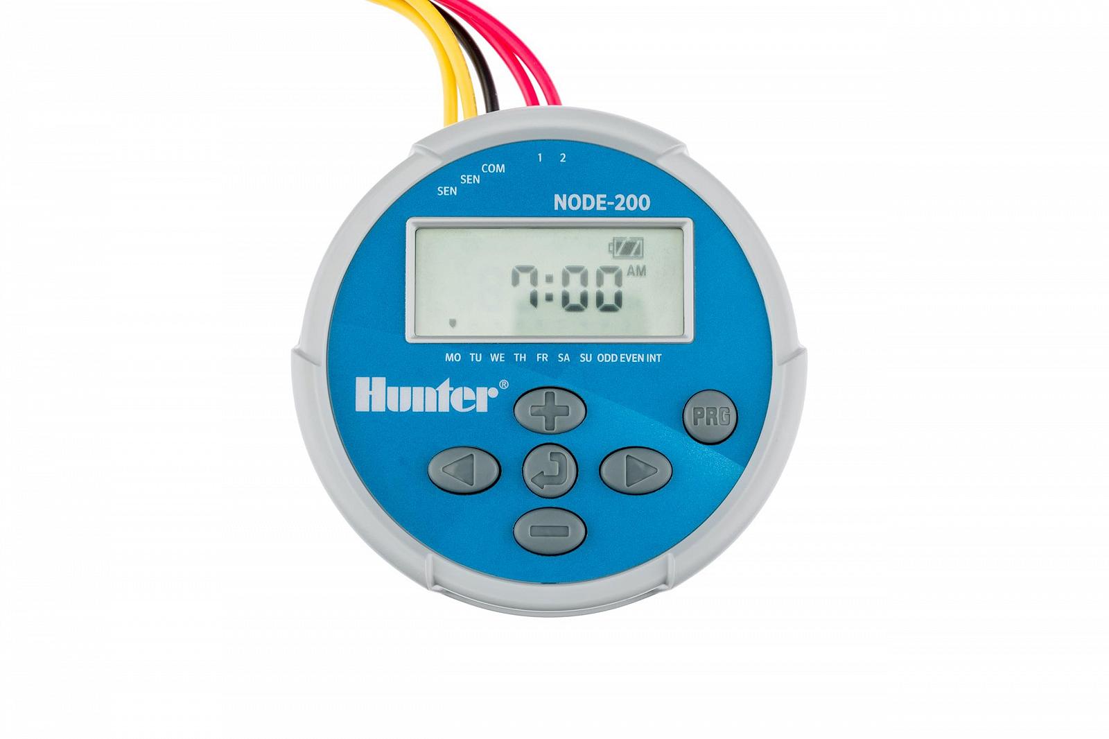 Контролер, таймер поливу Hunter Sprinkler NODE200 NODE 2 станції, фото №1