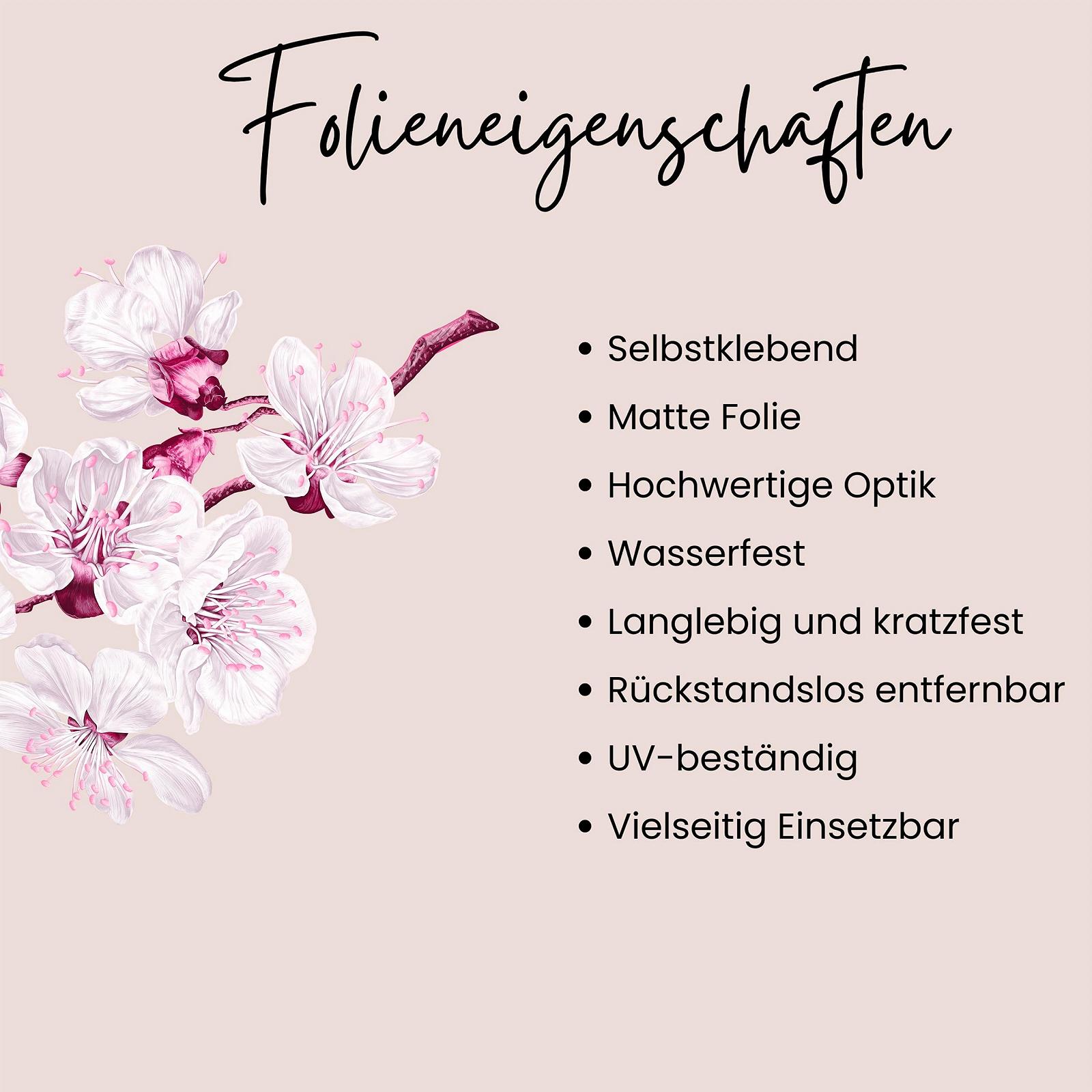 Наклейка на стіну GRAZDesign Квіти Сакури Японія Самоклейна 109 x 50 см, фото №3