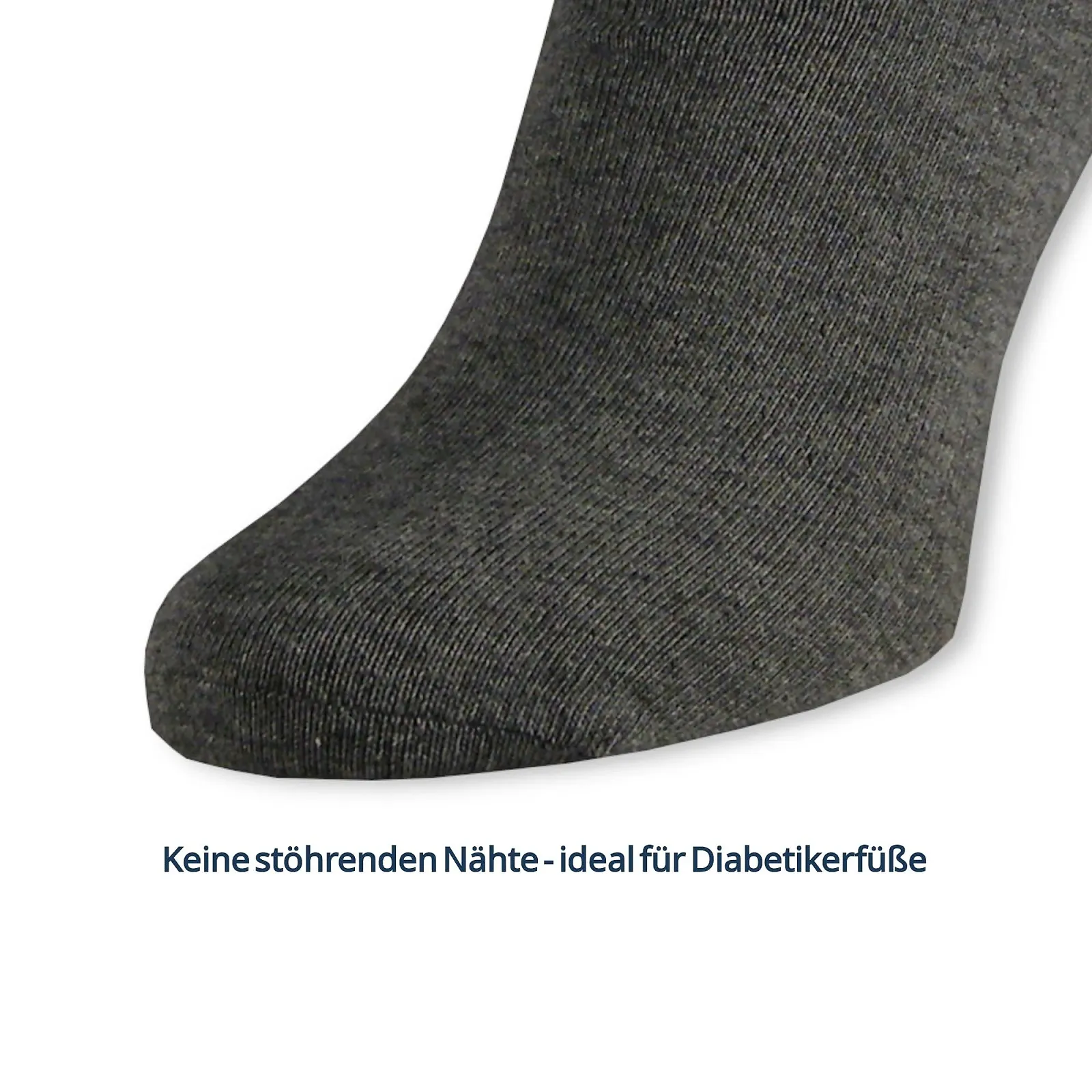 Диабетические носки 39-42 без резинки и шва - 6 пар премиальных хлопковых носков для здоровья мужчин/женщин с мягкой комфортной резинкой, фото №4
