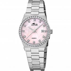 Женские часы Lotus Freedom 18885/C серебристый корпус из нержавеющей стали, серебристый браслет из нержавеющей стали - Фото 1