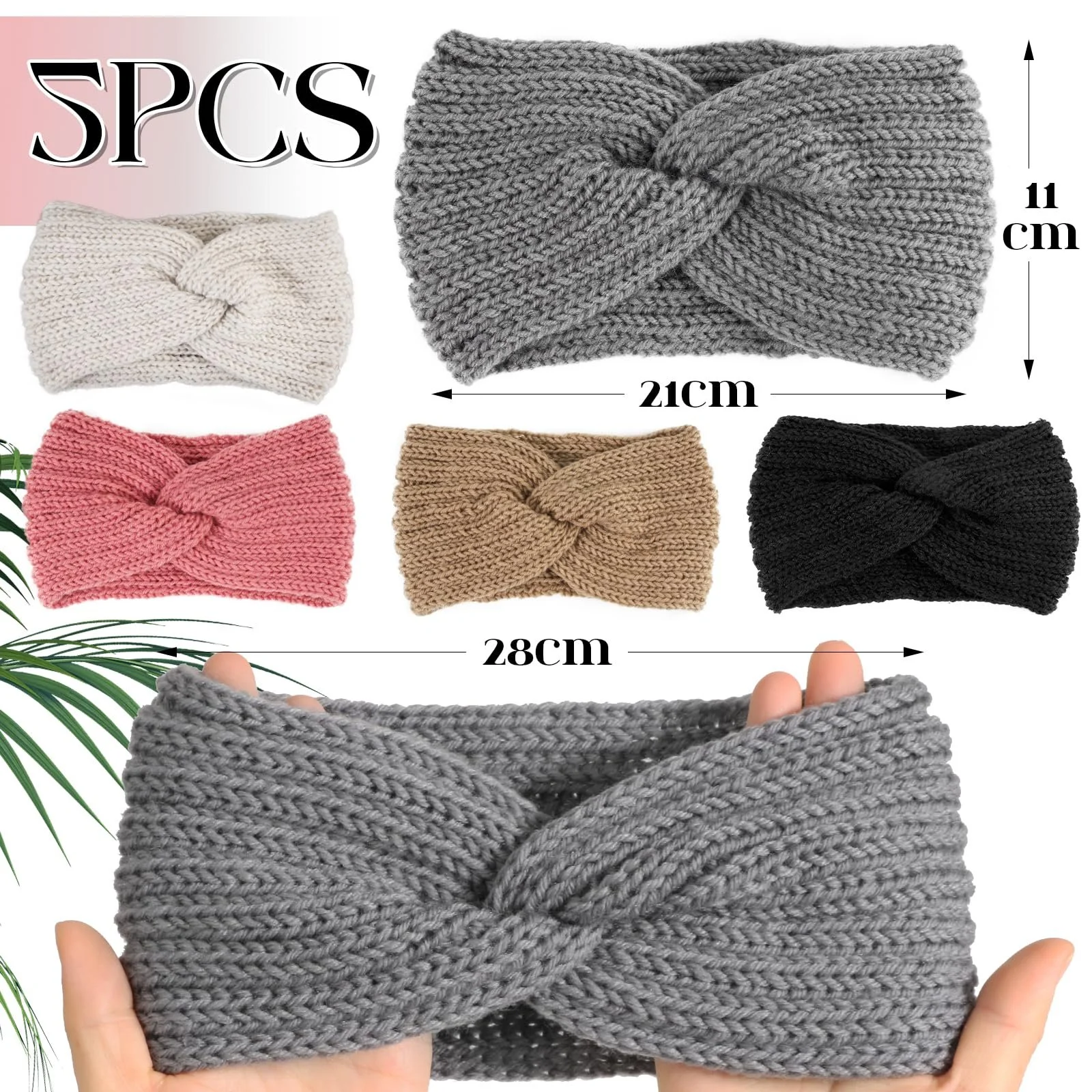 Набір пов'язок на голову, фото №2 Набір пов'язок на голову, фото №2