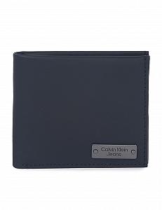 Гаманець Calvin Klein CKJ Plaque Bifold W/Coin Black, чорний - Фото 1