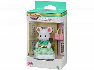 Фигурка Sylvanian Families 5364 Мышка Стефани Marshmallow Новая Разноцветная synthetic.ua - Фото 1
