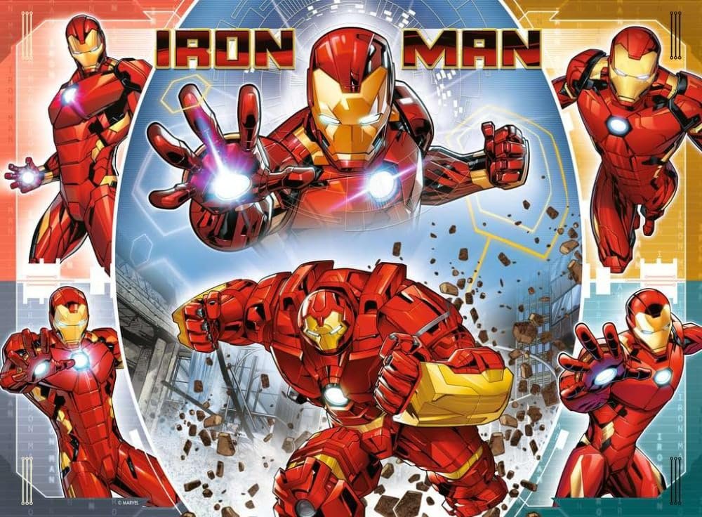 Пазл Ravensburger XXL Iron Man 100 элементов 6+, фото №2
