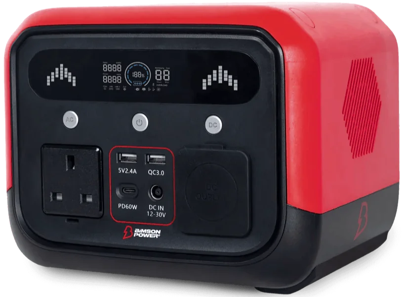 Зарядная станция Bimson Power BP330PPS 600 Вт / 330 Вт / 275 Вт*ч / Чистая синусоида, фото №3 Зарядная станция Bimson Power BP330PPS 600 Вт / 330 Вт / 275 Вт*ч / Чистая синусоида, фото №3