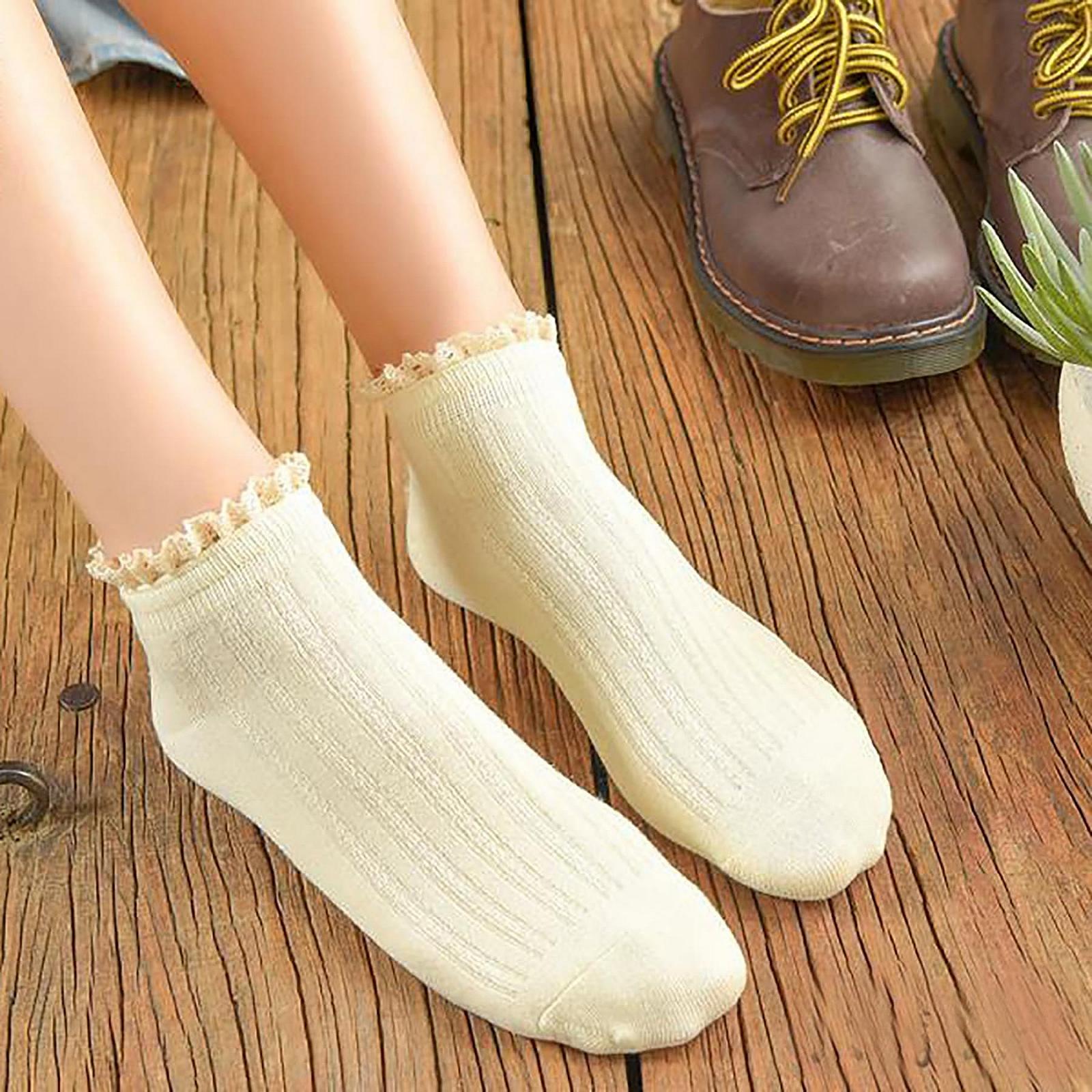 Набір шкарпеток жіночих бавовняних для кросівок 5 пар One Size, фото №5