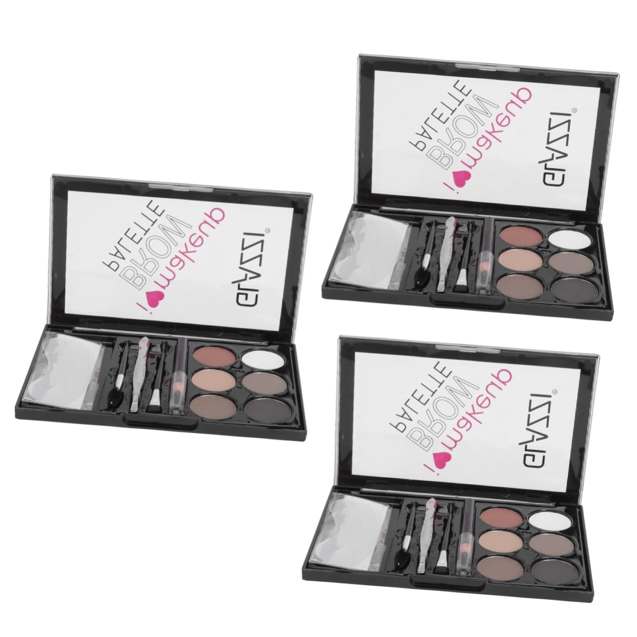 Набір Beavorty 3 Eyebrow Powder Eyebrow Brush Pomade Waterproof ABS, фото №1 Набір Beavorty 3 Eyebrow Powder Eyebrow Brush Pomade Waterproof ABS, фото №1