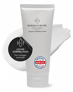 Крем Легкий лосьон для тела для мужчин 200 мл, быстро впитывающийся, увлажняющий лосьон для сухой кожи, веганский, дерматологически протестированный - Фото 1