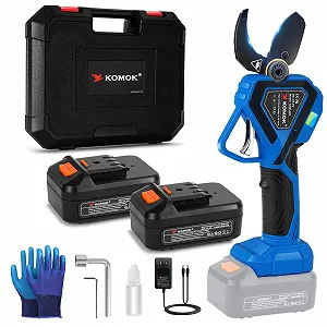 Секатор KOMOK електричний акумуляторний 42 мм - Фото 1