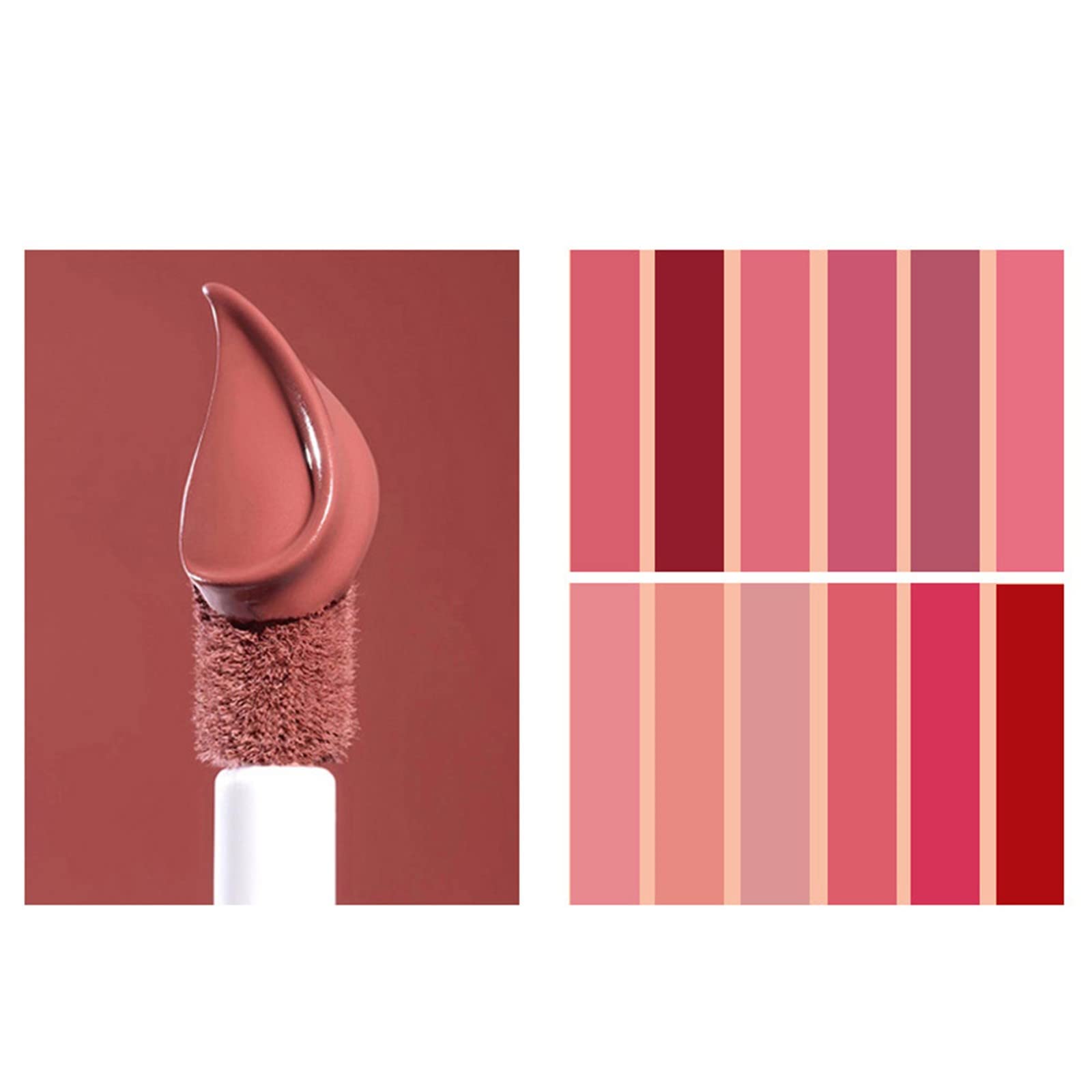 Набір блисків для губ 6 кольорів, стійкий колір, фото №5 Набір блисків для губ 6 кольорів, стійкий колір, фото №5