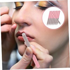 Набір пензлів для губ Beaupretty 8 шт. Пензлик для помади, пензлик для консилера, портативний пензлик для помади, пензлик для макіяжу очей, пензлик для змішування для макіяжу, пофарбована алюмінієва трубка для обличчя synthetic.ua - Фото 1
