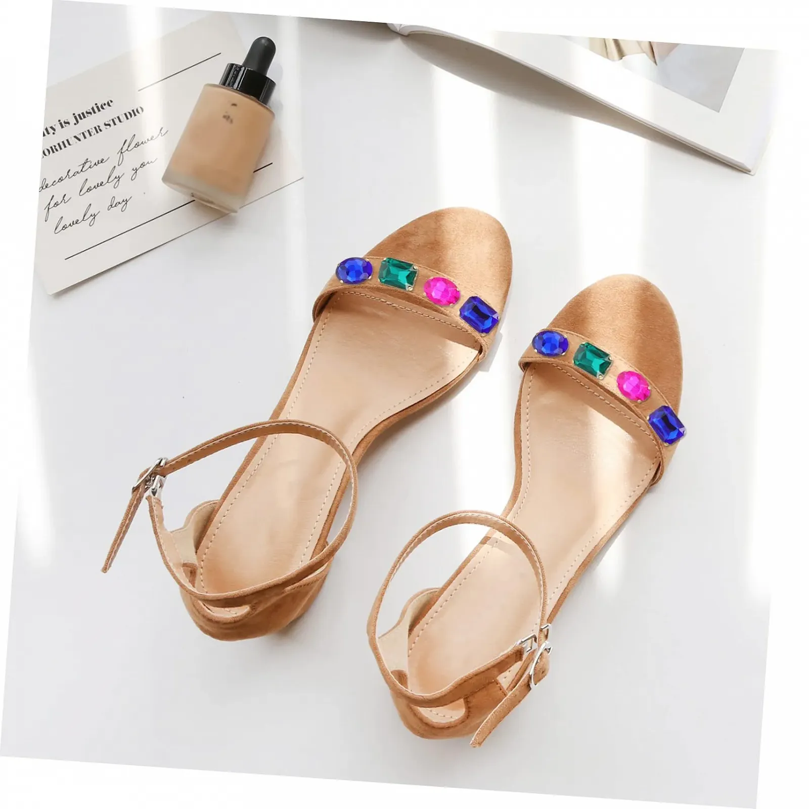 Пришивные драгоценности с когтями 1 набор, Плоские драгоценные камни для шитья, Декор, Одежда, Плоские драгоценности, Бриллиантовые украшения, Аксессуары, Стеклянные стразы с когтями, фото №4