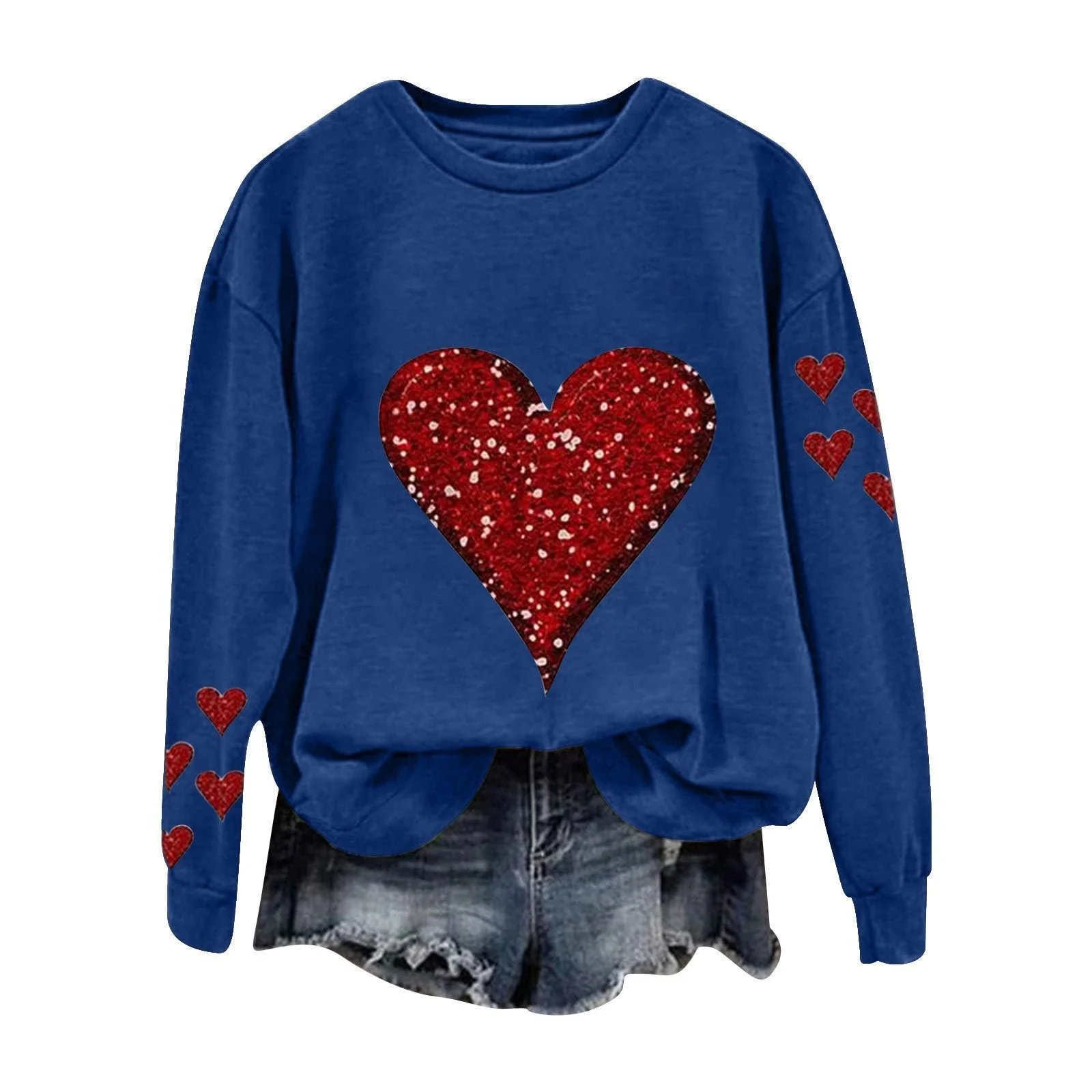 Повсякденна толстовка з довгими рукавами для жінок однотонна, фото №2 Повсякденна толстовка з довгими рукавами для жінок однотонна, фото №2