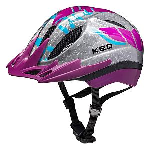 Детский велосипедный шлем Meggy II K-Star с полным отражателем, с LED задним фонарем, 220 г, система регулировки Quicksafe - Фото 1