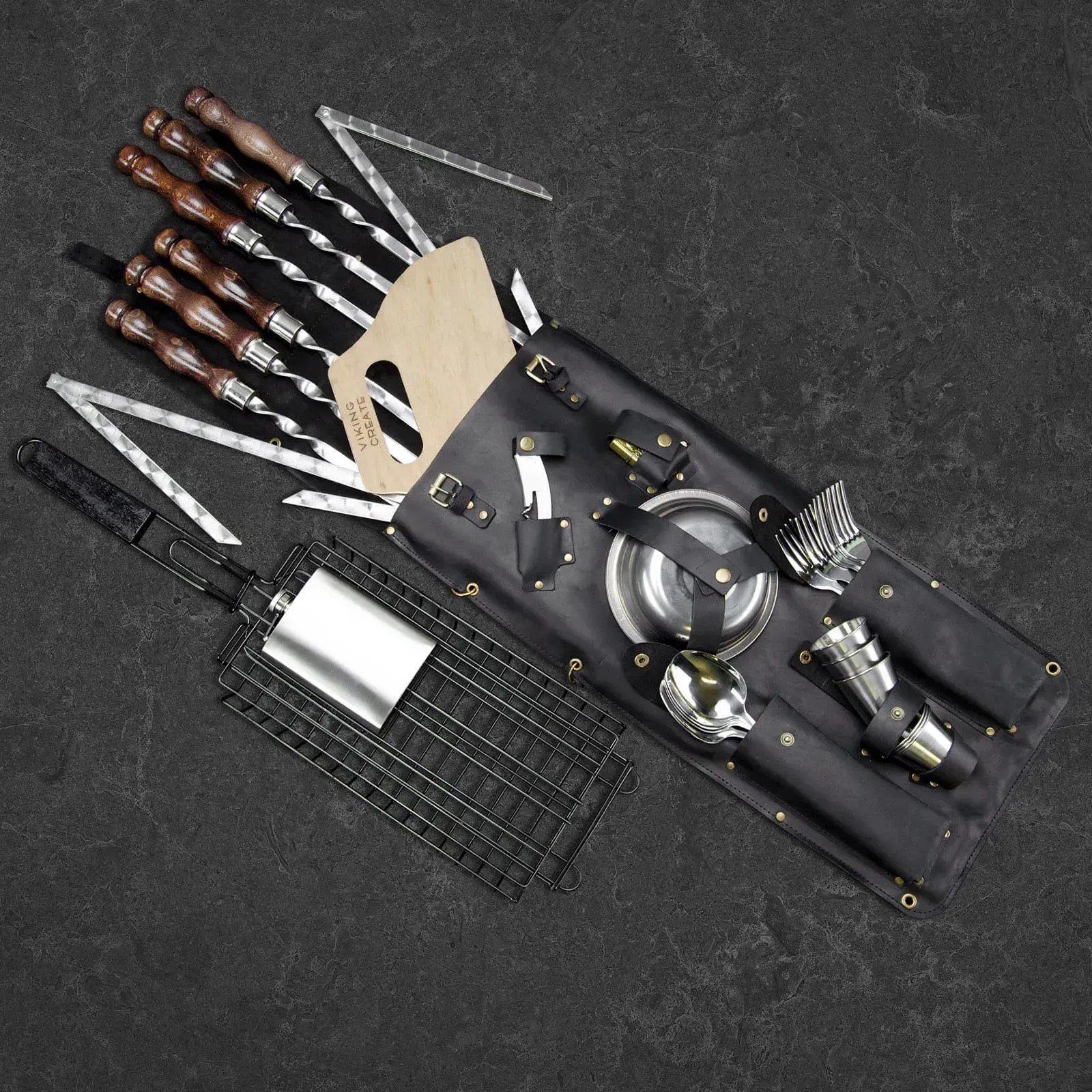 Набор шампуров "Путешественник" из 35 предметов, фото №2