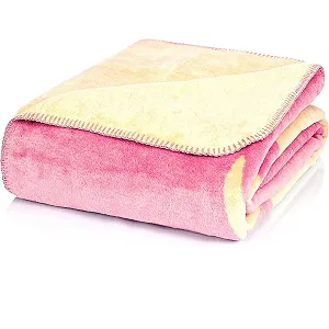 Одеяло Glart XL Мягкое Розовое с оленьим мотивом, 150 x 200 см, Очень пушистое и мягкое, Идеально подходит как одеяло, накидка на диван или одеяло для кушетки - Фото 1